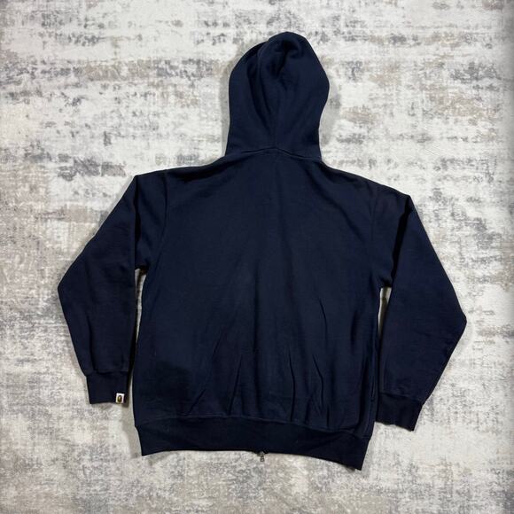 Authentic Bape 2000’s College Logo Full Zip Hoodie XL - Picture 4 of 7